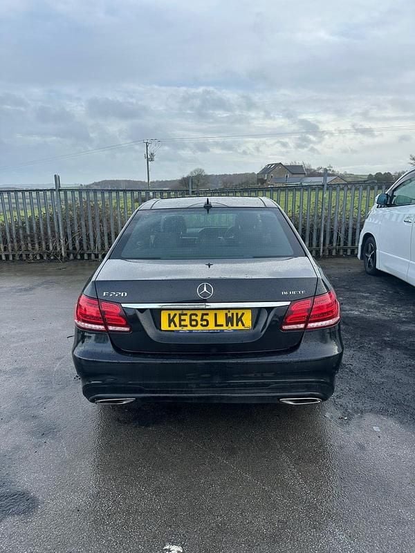 Used Mercedes E220 Premium 2016 Black Sedan