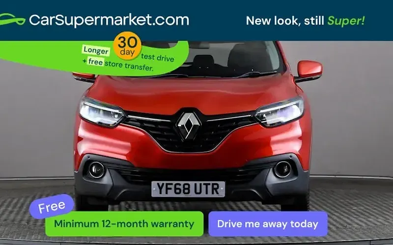 Używany Renault Kadjar Dynamique 160 KM (117 kW) 2018 Czerwony SUV