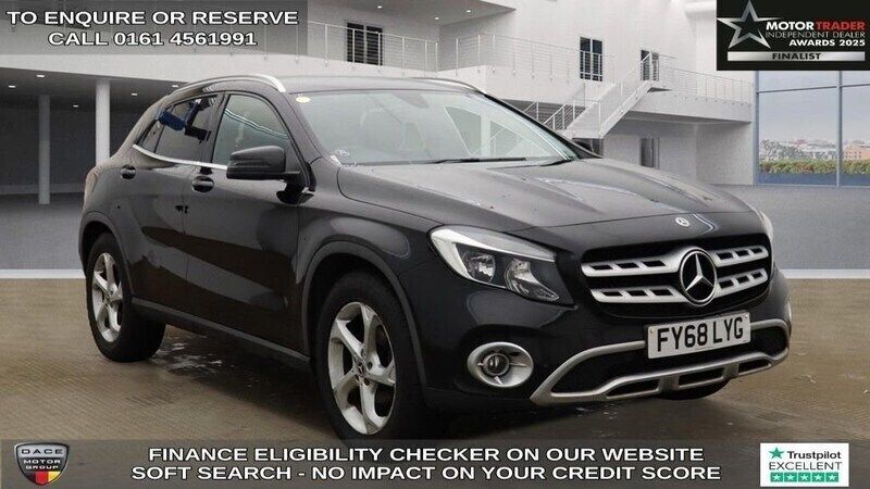 Black Used 2018 Mercedes GLA220 Executive SUV | £12,970 (Good price) - Image 1/4