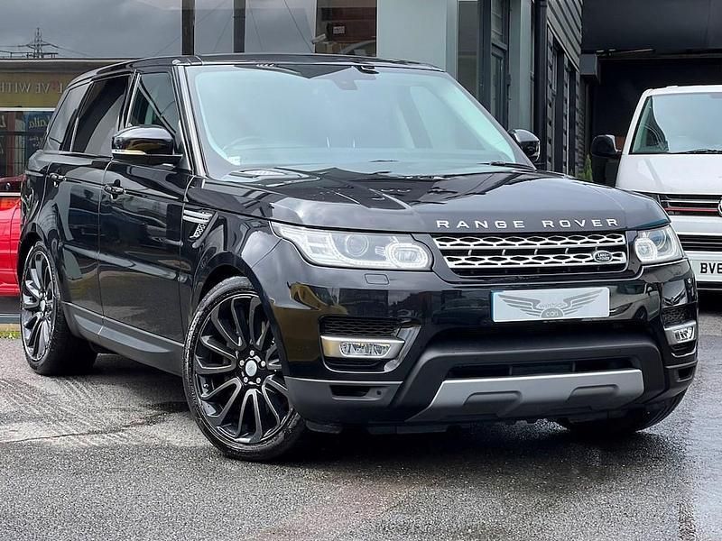 Santorini black Used 2016 Land Rover Range Rover Sport HSE SUV | £18,975 (Good price) - Image 1/4