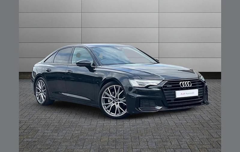 Grey Used 2021 Audi A6 Black Edition Sedan | £27,490 (Fair price) - Image 1/4