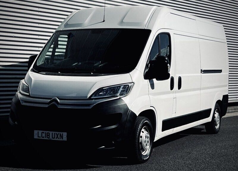 White Used 2018 Citroën Relay Van | £9,000 (A bit pricey) - Image 1/4