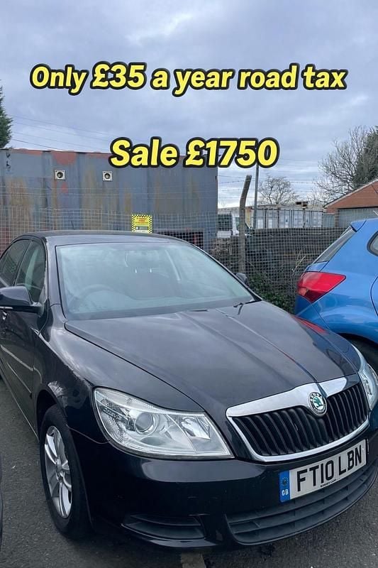 Used Skoda Octavia SE 105 HP (77 kW) 2010 Black Hatchback