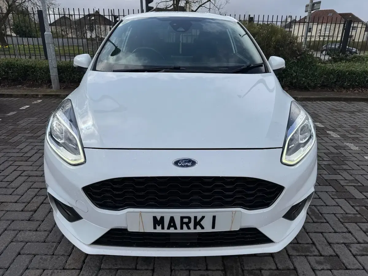 Used Ford Fiesta ST-Line 100 HP (73 kW) 2018 White Hatchback