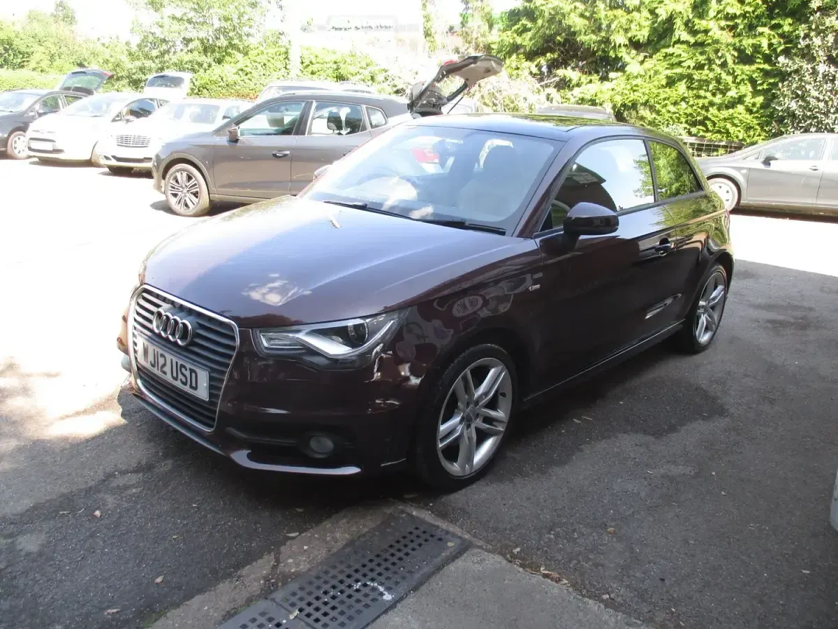Used Audi A1 S-Line 2012 Red Hatchback