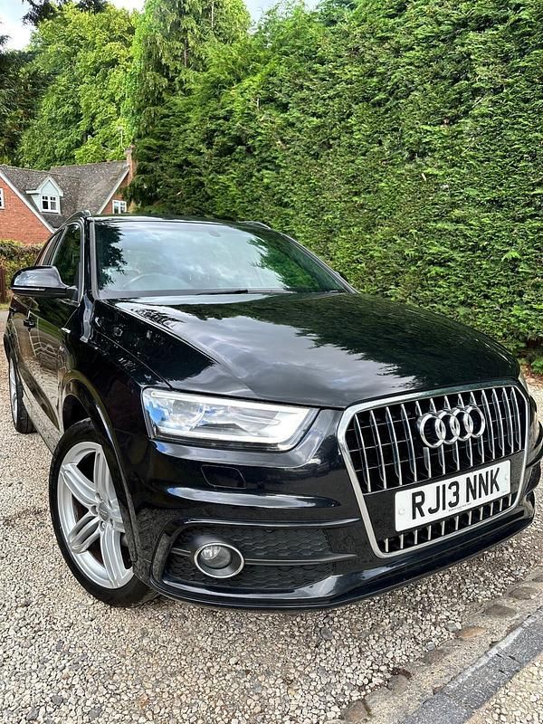 Black Used 2013 Audi Q3 S-Line SUV | £5,875 (Good price) - Image 1/4