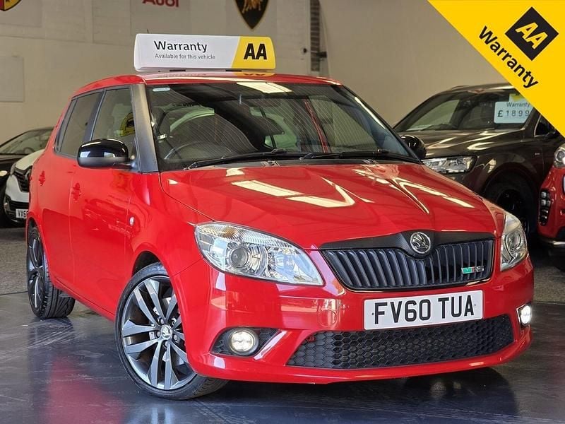 Red Used 2010 Skoda Fabia vRS Hatchback | £7,495 (Expensive) - Image 1/4