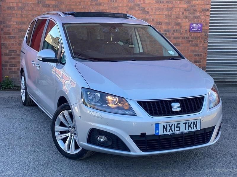 Silver Used 2015 Seat Alhambra SE MPV | £8,195 (Fair price) - Image 1/4