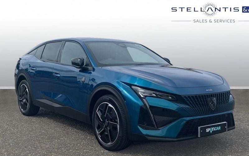 Blue Used 2024 Peugeot 408 GTi Sedan | £22,195 (Super price) - Image 1/4