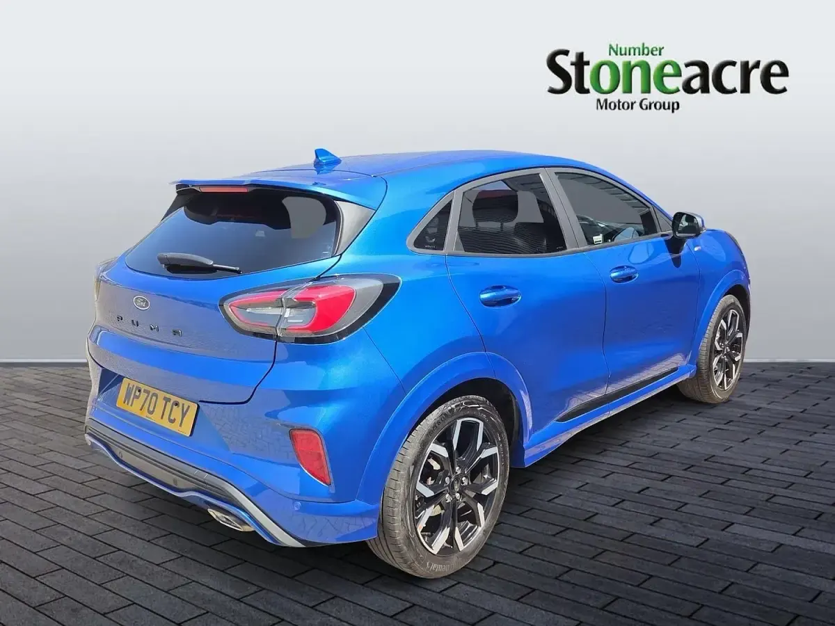 Used Ford Puma ST-Line X 125 HP (91 kW) 2020 Blue SUV