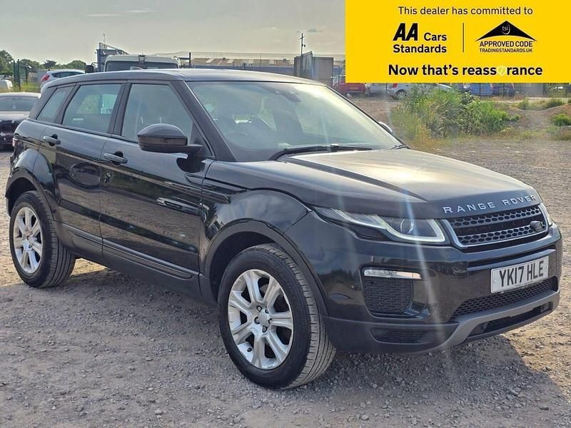Black Used 2017 Land Rover Range Rover evoque SE Estate | £10,280 (Good price) - Image 1/4
