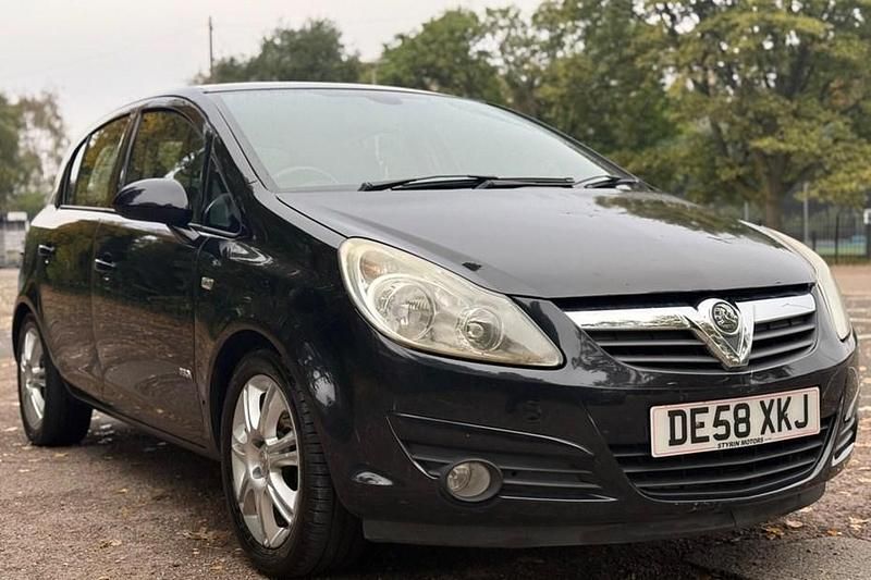 Black Used 2008 Vauxhall Corsa Design Edition Hatchback | £1,900 - Image 1/1