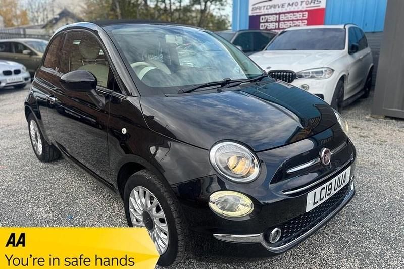 Used 2019 Fiat 500C Lounge Cabriolet | £6,985 (Good price) - Image 1/1
