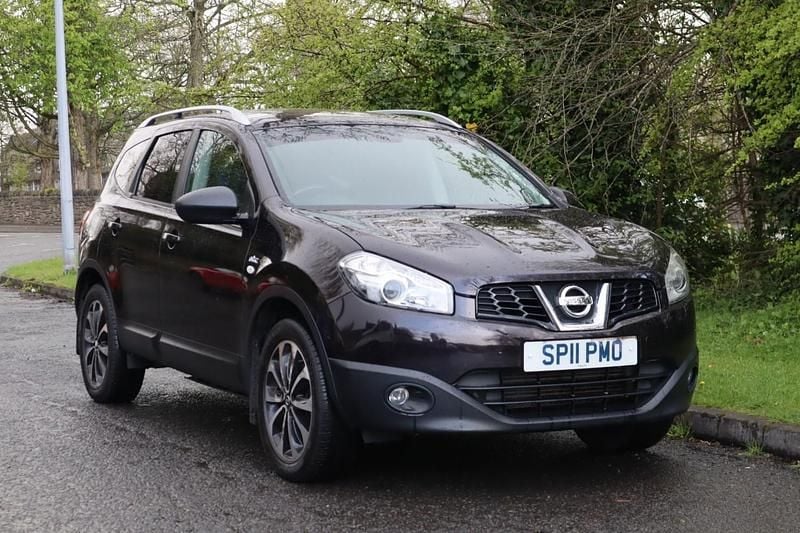 Used Nissan Qashqai +2 N-TEC 110 HP (80 kW) 2011 Black SUV