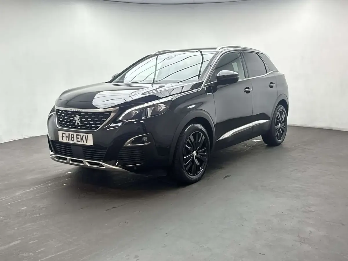 Used Peugeot 3008 GT-line 2018 Black SUV