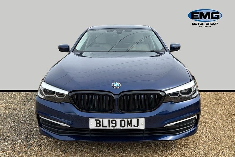 Used BMW 530e Comfort Edition 2019 Blue Sedan