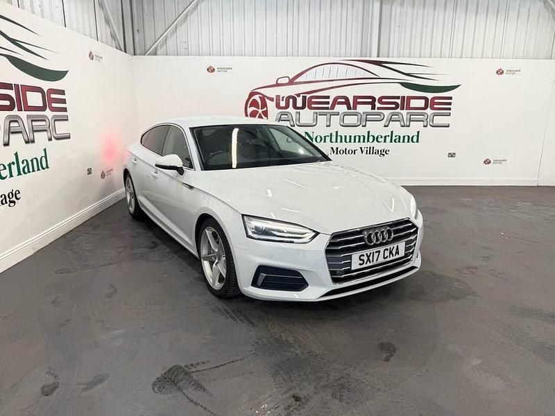 Used Audi A5 Sportback Sport 190 HP (139 kW) 2017 White Hatchback