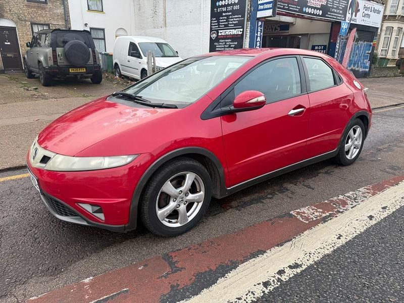 Used Honda Civic SE 2009 Red Hatchback