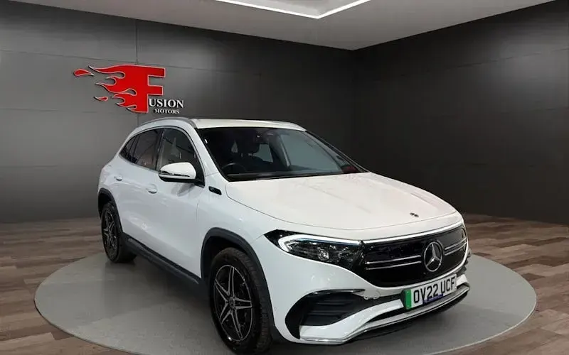 Used Mercedes EQA250 AMG line 139 kW (190 HP) 2022 White SUV
