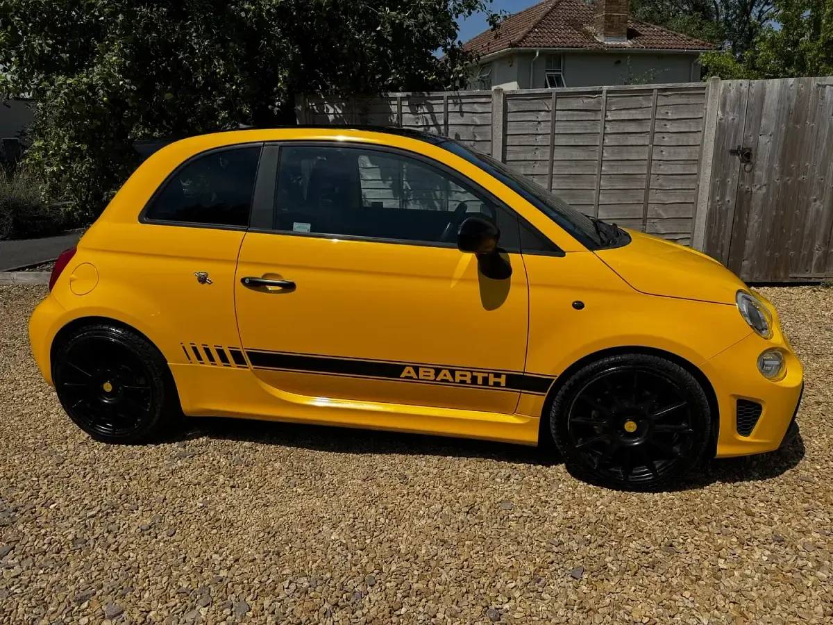 Used Abarth 595 Turismo 2017 Yellow Hatchback
