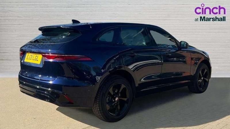 Second-hand Jaguar F-Pace R-Dynamic 204 CP (150 kW) 2021 Albastru SUV