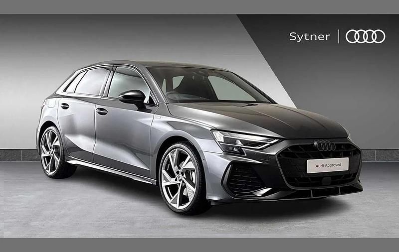 Grey Used 2025 Audi A3 Black Edition Hatchback | £34,750 - Image 1/4