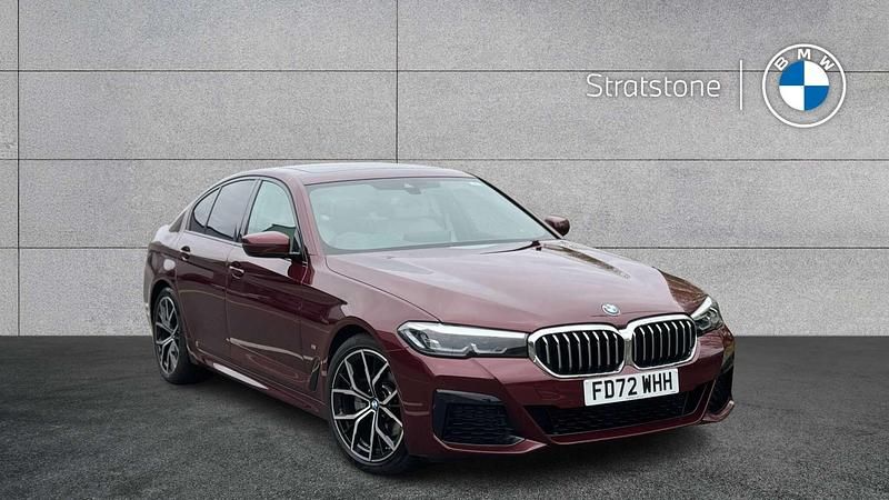 Used BMW 520 M Sport 181 HP (133 kW) 2022 Red