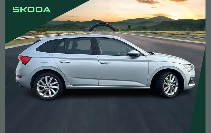 Used Skoda Scala SE 110 HP (80 kW) 2021 Silver Hatchback
