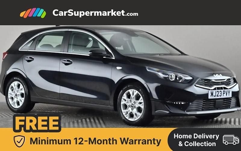 Black Used 2023 Kia Ceed 2 Hatchback | £14,797 (Good price) - Image 1/4