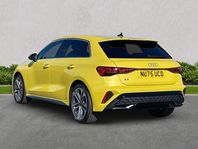 Used Audi A3 S-Line 147 HP (108 kW) 2025 Yellow Hatchback