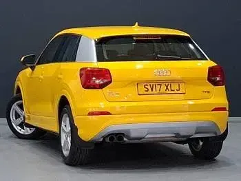 Used Audi Q2 Sport 150 HP (110 kW) 2017 Yellow SUV