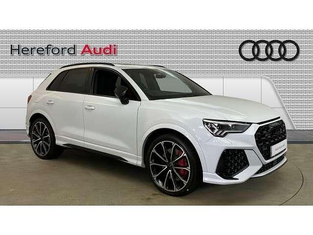 White Used 2021 Audi RS Q3 Sport SUV | £42,116 (Good price) - Image 1/4