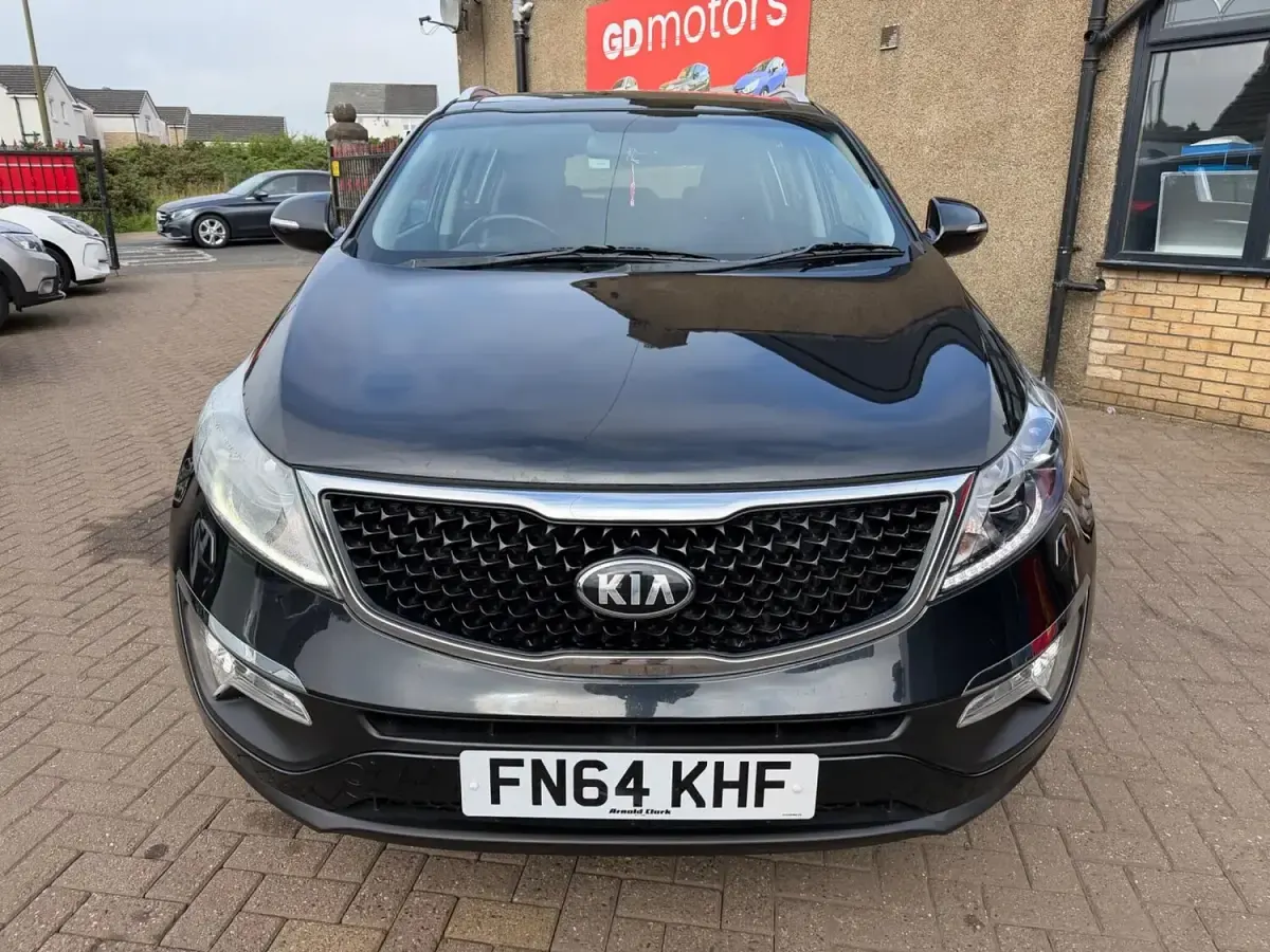 Used Kia Sportage 115 HP (84 kW) 2014 Black SUV