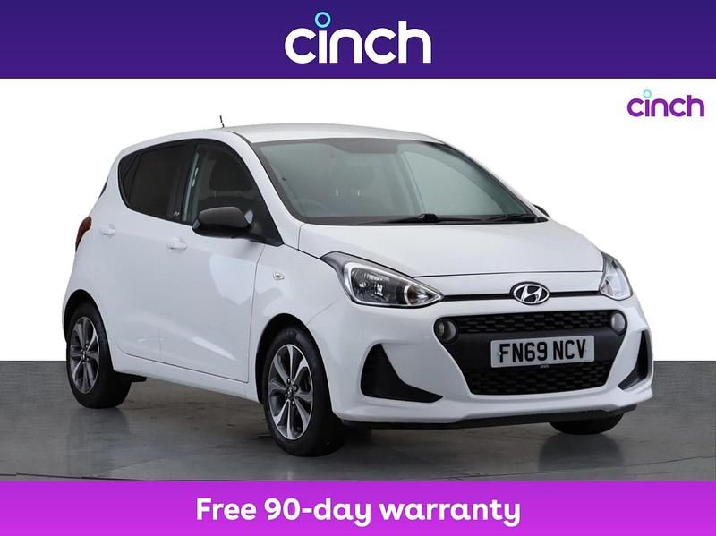 White Used 2019 Hyundai i10 Hatchback | £9,199 (Fair price) - Image 1/3