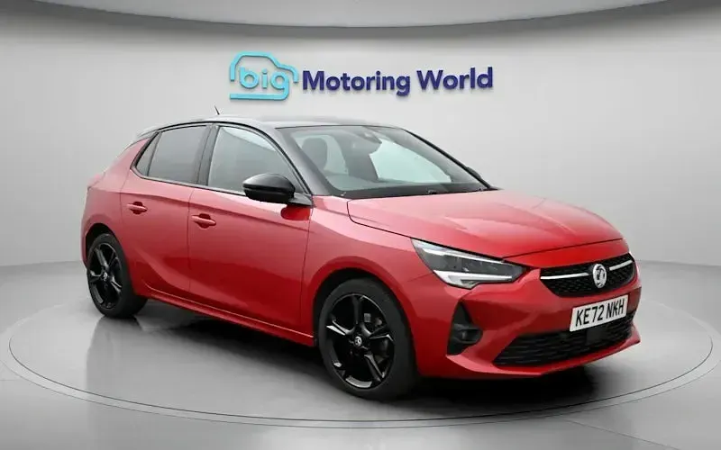 Second-hand Vauxhall Corsa 75 CP (55 kW) 2023 Roșu Hatchback