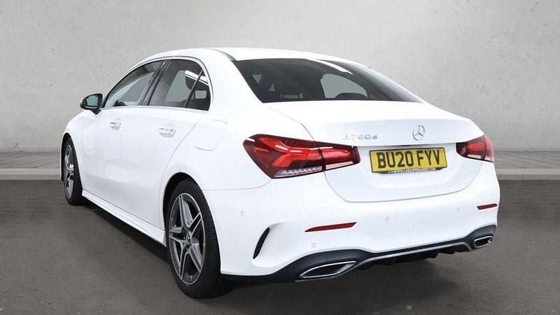 Used Mercedes A150 AMG line 150 HP (110 kW) 2020 White Sedan