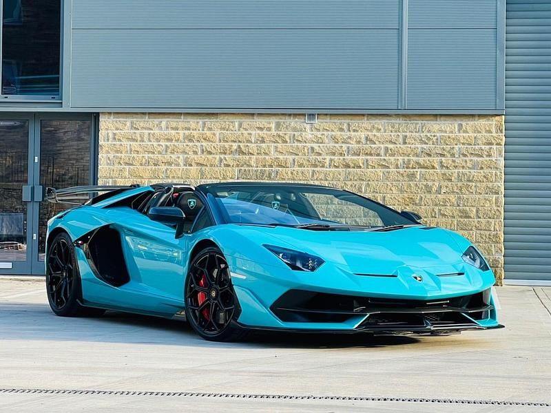 Used Lamborghini Aventador 2020 Blue Cabriolet