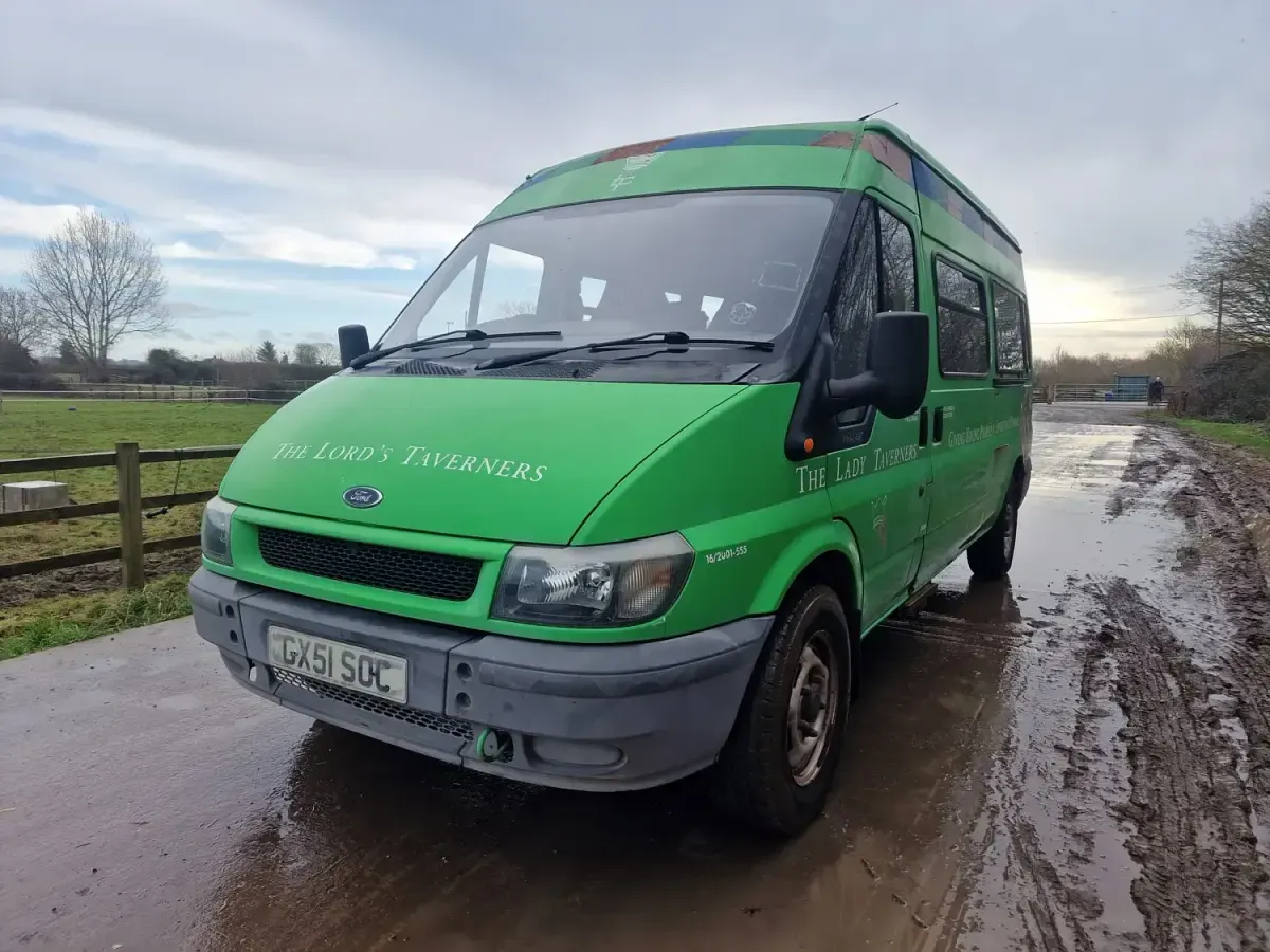 Używany Ford Transit 160 KM (117 kW) 2001 Zielony