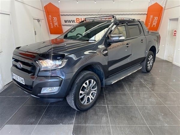 Grey Used 2018 Ford Ranger Wildtrack Pickup | £18,989 (Super price) - Image 1/1