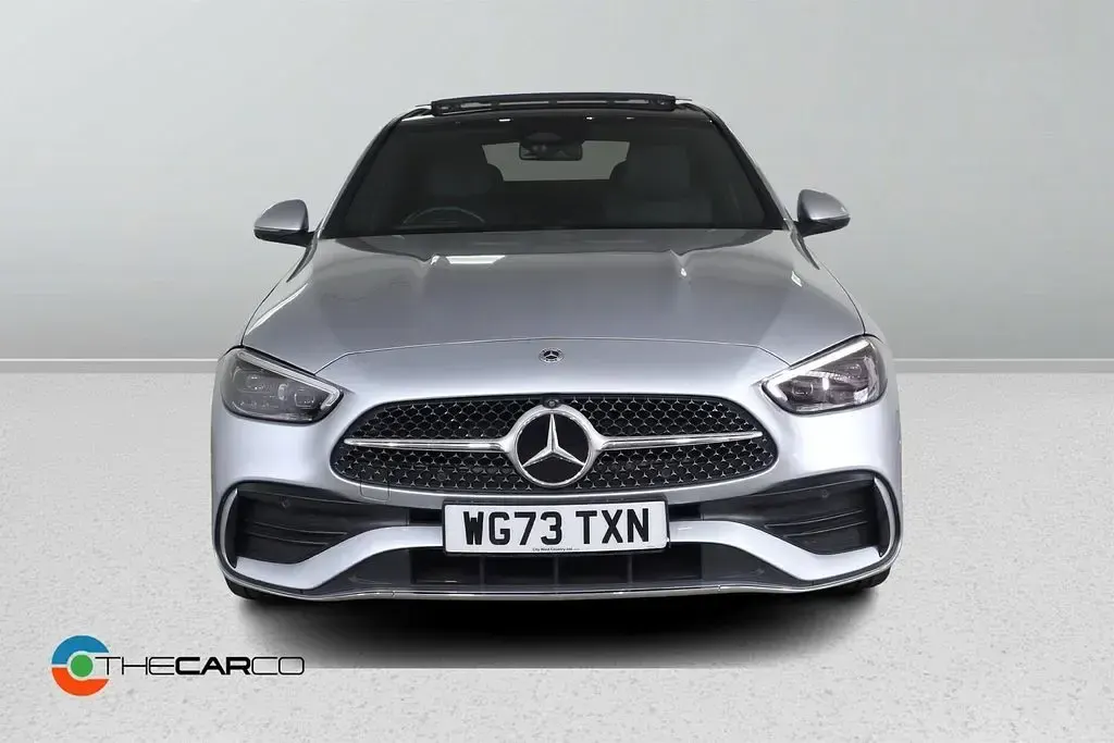 Used Mercedes C300 AMG Line Premium Plus 258 HP (189 kW) 2023 Silver Sedan
