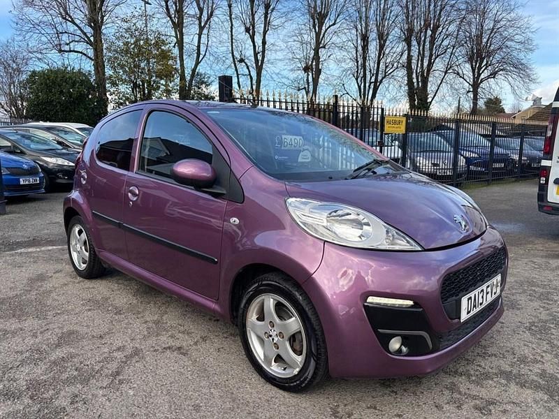 Mauve/purple Used 2013 Peugeot 107 Allure Hatchback | £6,490 (A bit pricey) - Image 1/4