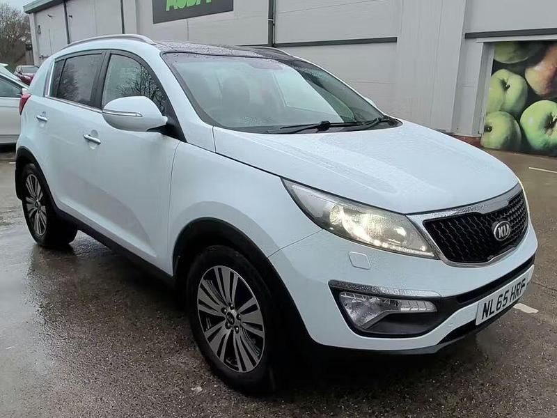 Used Kia Sportage 114 HP (83 kW) 2016 White SUV