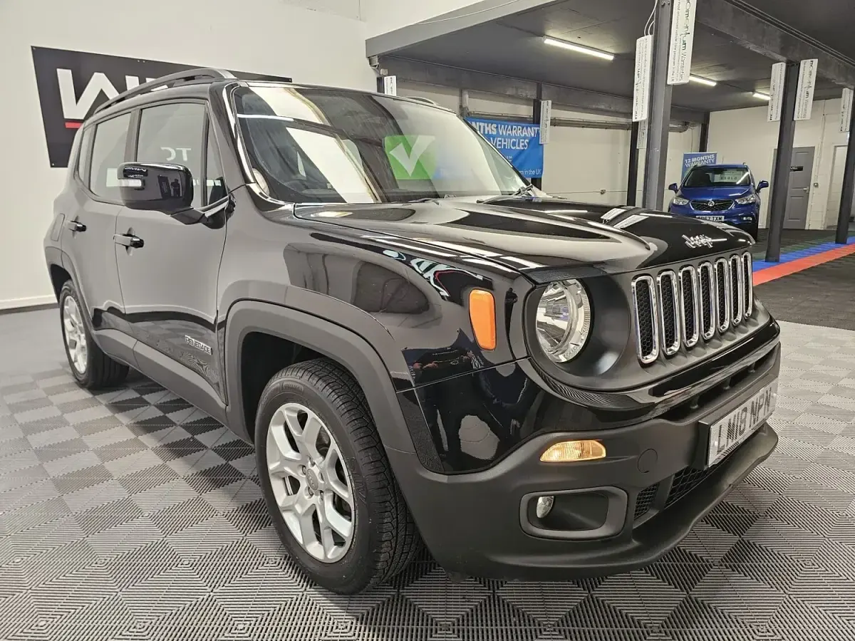 Used Jeep Renegade Longitude 110 HP (80 kW) 2018 Black SUV