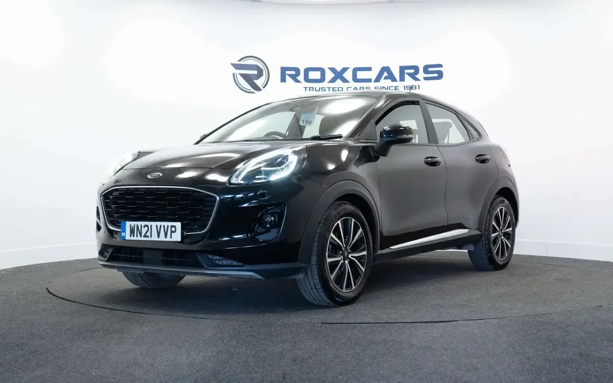 Used Ford Puma Titanium 125 HP (91 kW) 2021 Black SUV