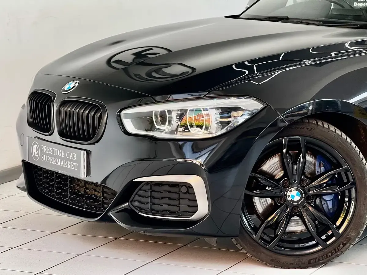 Used BMW M140 M Sport 335 HP (246 kW) 2017 Black Hatchback