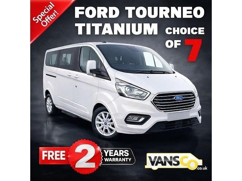 Used Ford Tourneo Custom Titanium 2020 White Van