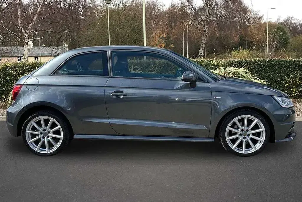 Used Audi A1 S-Line 123 HP (90 kW) 2018 Grey Hatchback