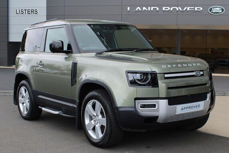 Pangea green Used 2022 Land Rover Defender HSE SUV | £51,450 (Super price) - Image 1/4