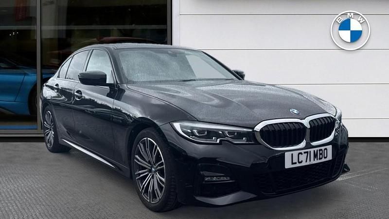 Black Used 2021 BMW 320 M Sport | £24,600 (Fair price) - Image 1/4