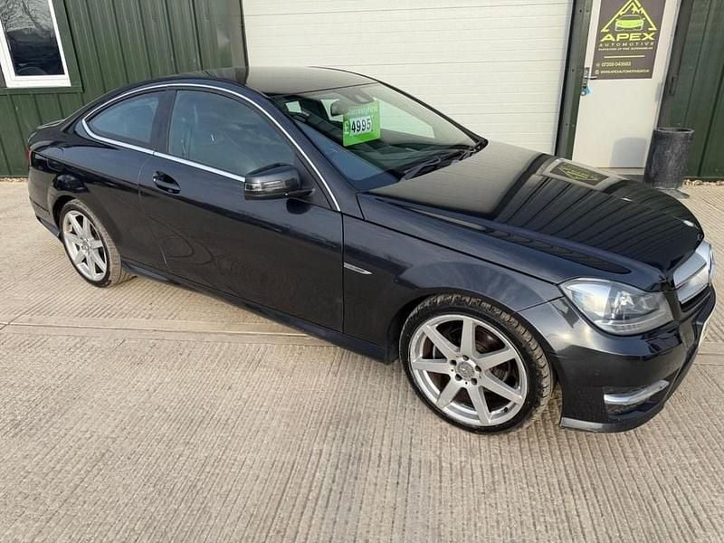 Used Mercedes C220 AMG 170 HP (125 kW) 2012 Black Coupe